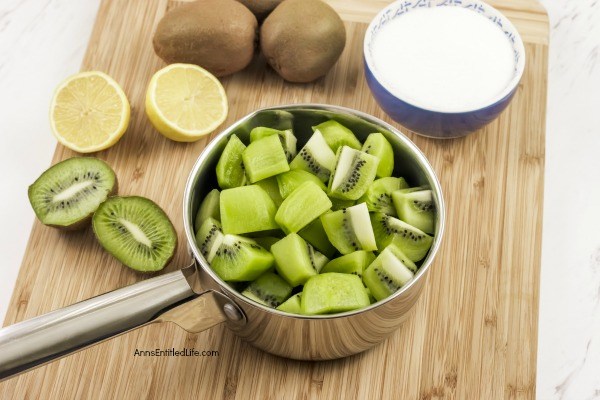 Easy Kiwi Fruit Preserves Recipe. This refrigerator preserves recipe is simple to make and comes together very quickly. Serve this kiwi preserves on bread, as part of a charcuterie board or as a glaze on your pork chops or tenderloin!