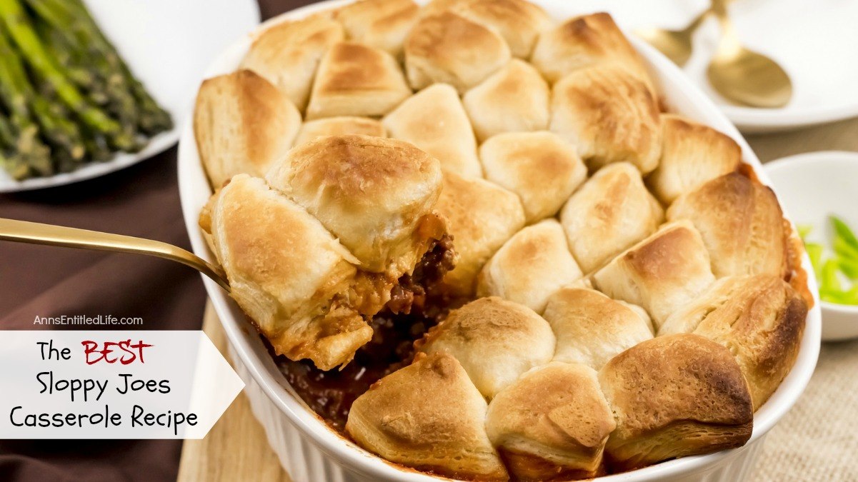 The Best Sloppy Joes Casserole Recipe