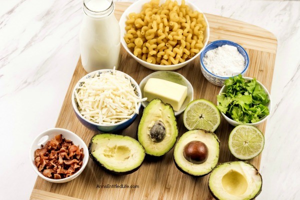 Avocado Mac and Cheese Recipe. The rich, buttery taste of avocado combined with the subtle zest of pepper jack cheese and creamy pasta form a terrific avocado macaroni and cheese recipe. Perfect for lunch or dinner, if you like avocado, you will love this delicious avocado mac and cheese recipe.