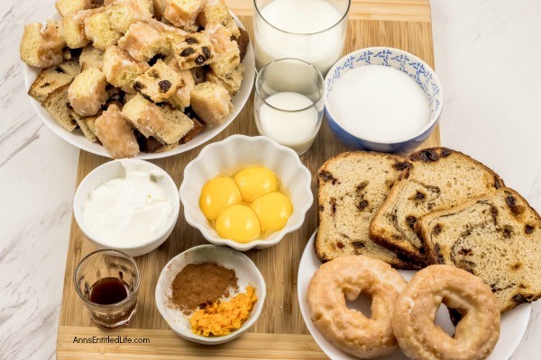 Bread Pudding Recipe. The ultimate leftovers recipe, this easy to make, old fashioned bread pudding recipe uses up leftover donuts, sweetbreads, pastries, and turns them into a fabulous breakfast dish or dessert your whole family will enjoy. The quintessential comfort food, this bread pudding is hearty, filling, and delicious.