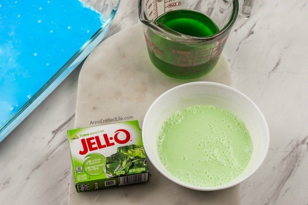 Ribbon Salad Recipe. This Jello Ribbon Salad will take you back a few years with its colorful layers of fun. Layers of sour cream and six flavors of jello make up this old fashioned, and classic, salad. A great side dish or dessert for barbecues or any type of get together.