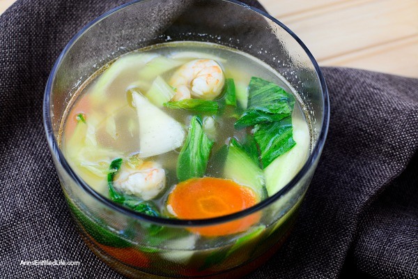 Instant Pot Shrimp and Bok Choy Soup Recipe. This simple, yet flavorful, instant pot shrimp and bok choy soup recipe is easy to make, healthy, and oh so satisfying. A great lunch or a perfect meal soup starter, your family will love this fabulous instant pot soup recipe.