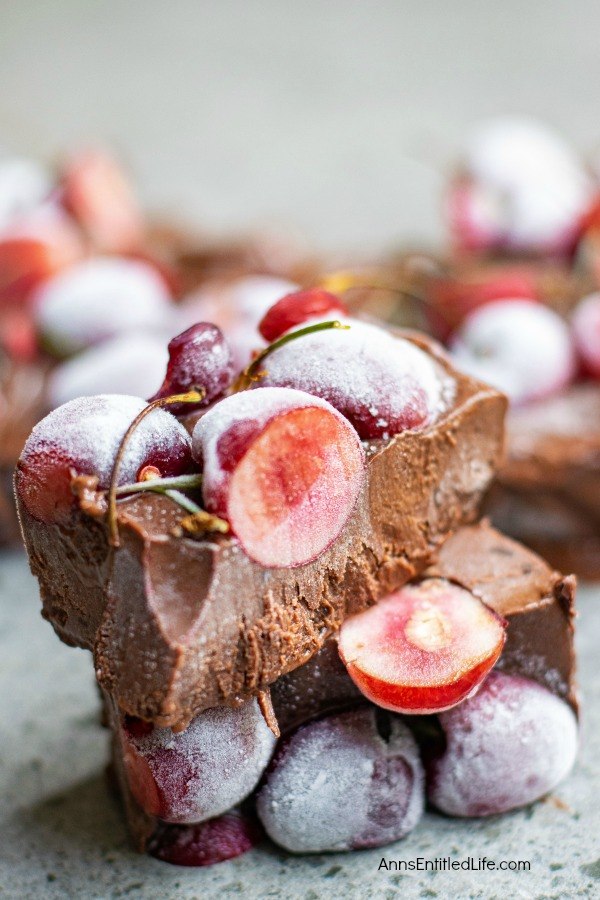 No-Bake Chocolate Cherry Fudge Recipe. This delicious, beautiful chocolate cherry fudge recipe is no-bake, vegan, and simple to make. If you have fresh cherries you will want to make this fantastic fudge recipe for your friends and family tonight.