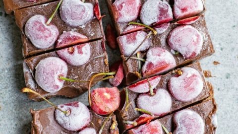 No-Bake Chocolate Cherry Fudge Recipe