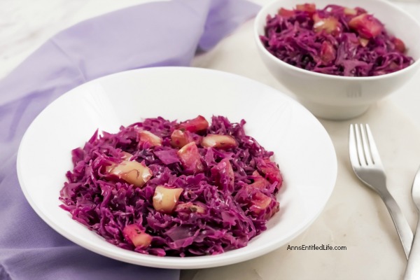 Pennsylvania Red Cabbage Recipe. If you need a beautiful and delicious side dish, you will want to whip up this Pennsylvania Red Cabbage recipe. Learn how to cook cabbage by making this easy, 15-minute cook, sweet and tangy cabbage recipe. Great for making ahead of time and storing until needed for dinner or lunch. 