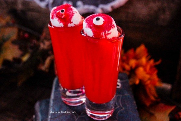 Bloody Eyeball Cocktail Recipe. This spooky Halloween cocktail recipe may be ghoulish and scary, but it sweet and smooth on the taste buds. Easy to make, this Bloody Eyeball Cocktail recipe is perfect for your Halloween party or get-together with friends!