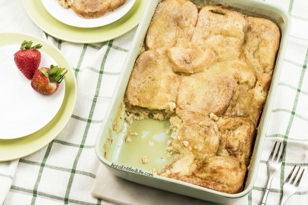 Caramel-Soaked Overnight French Toast Casserole Recipe. This caramel-soaked overnight French toast casserole recipe is the perfect dish to make when you want something that is great tasting and simple to put together. You prepare this overnight breakfast casserole the evening before, refrigerate, and then pop in the oven the next morning. A true wake and bake French toast casserole your whole family will love.