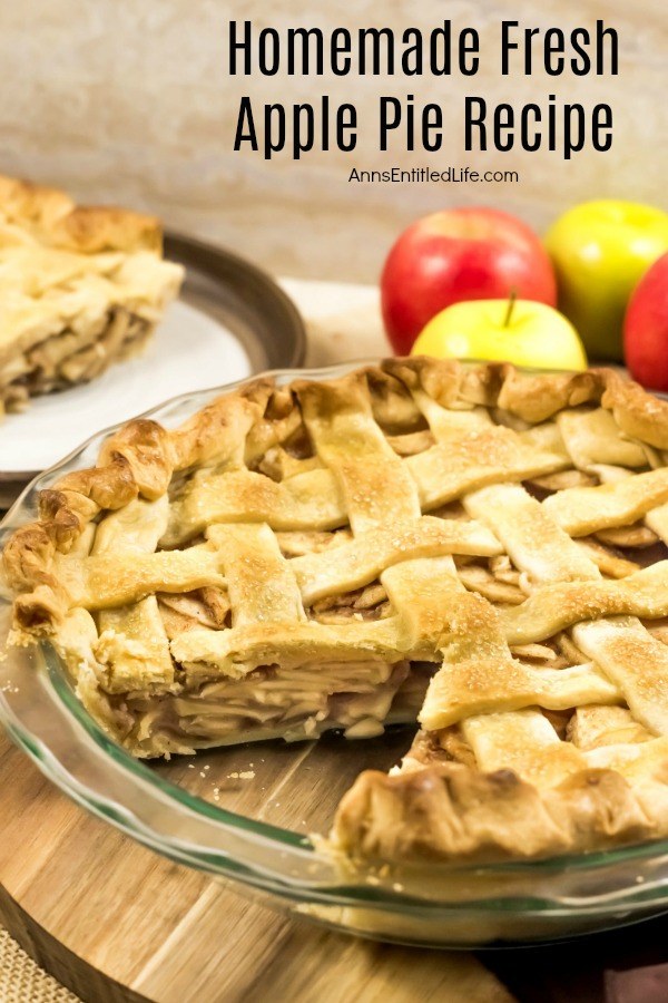 Easy Homemade Apple Pie