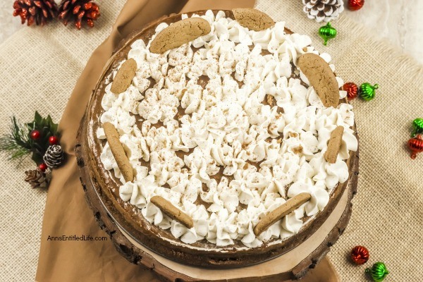 Gingerbread Cheesecake Recipe. 'Tis the season! This festive gingerbread cheesecake is a centerpiece dessert worthy of your holiday table. If you like gingerbread, you will adore this fantastic holiday cheesecake recipe.