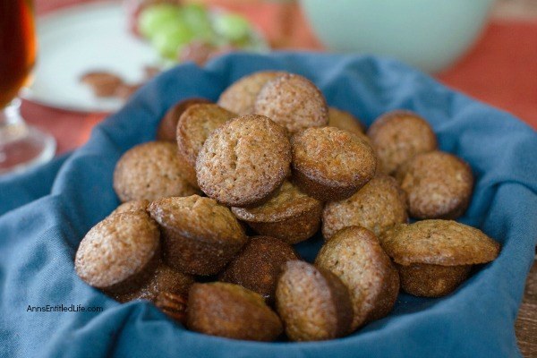 Pecan Pie Mini Muffins Recipe. These pecan pie mini muffins are so rich and delicious that they taste like candy in your mouth. These little bits of tasty goodness are simple to make and only have 5 ingredients. These are perfect for holiday get-togethers or brunch.