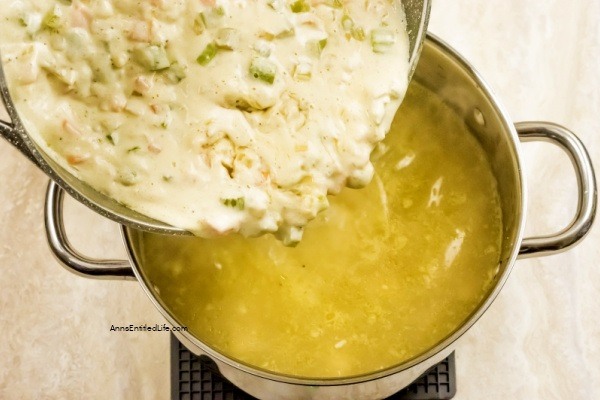 Cream of Chicken and Rice Soup Recipe. This cream of chicken and rice soup is a great use of leftover chicken! It is full of vegetables and a 