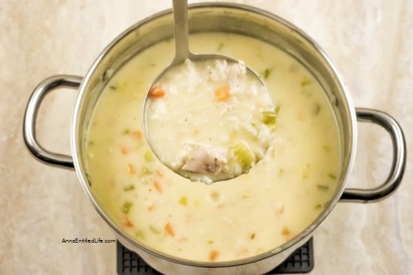 Cream of Chicken and Rice Soup Recipe. This cream of chicken and rice soup is a great use of leftover chicken! It is full of vegetables and a 