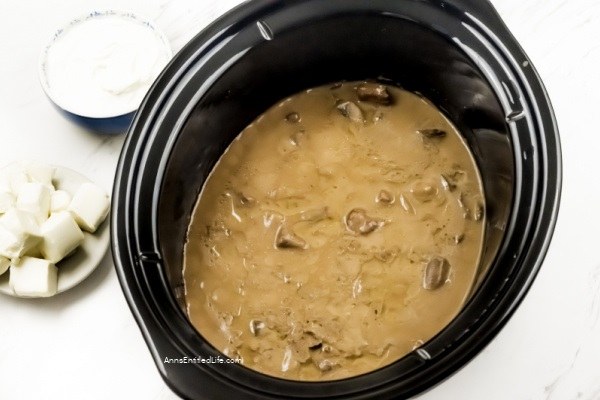 Easy Slow Cooker Beef Stroganoff Recipe. This easy-to-make Slow Cooker Beef Stroganoff Recipe makes dinner a breeze. Delicious and creamy with meat so tender you can cut it with a fork, your family will definitely be asking for seconds!