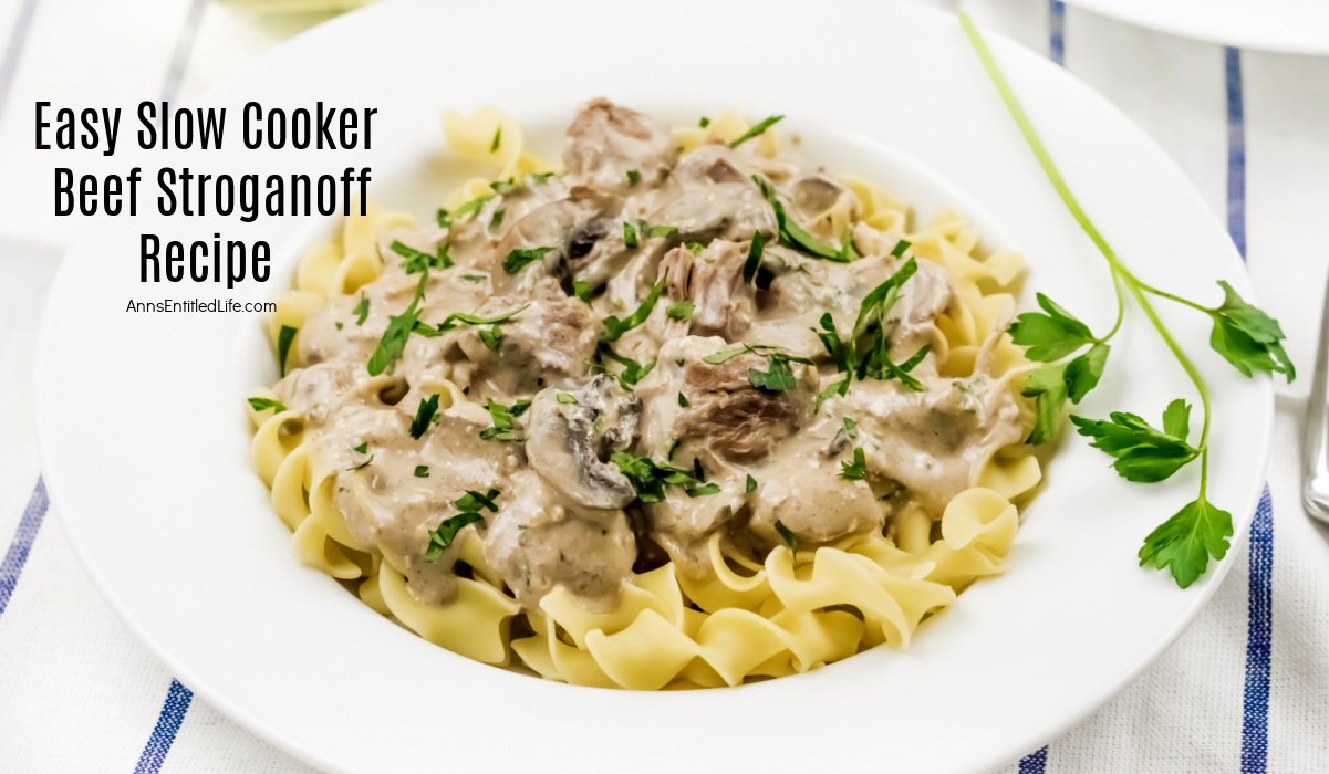 Easy Slow Cooker Beef Stroganoff Recipe Flipboard
