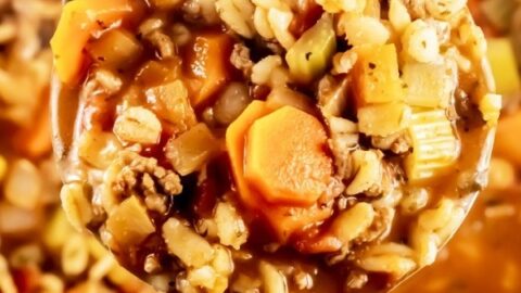 Beef Barley Soup Recipe