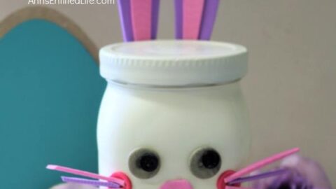 Easter Bunny Mason Jar Craft