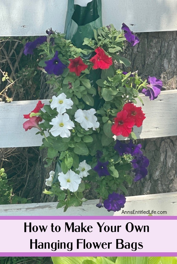 How to Make Hanging Flower Bags