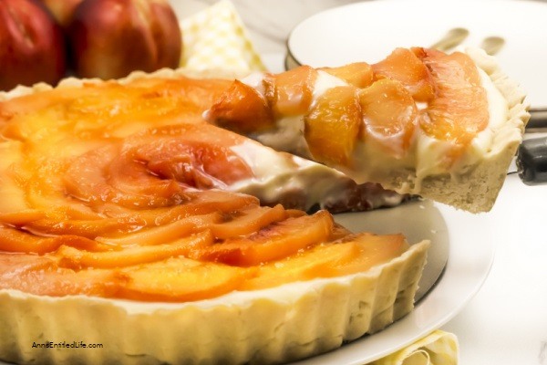 Nectarine Tart Recipe. This beautiful nectarine dessert is a rich, smooth, and delicious fruit dessert that will quickly become a family favorite. If you have an abundance of nectarines, this nectarine tart recipe is a great way to put them to good use.