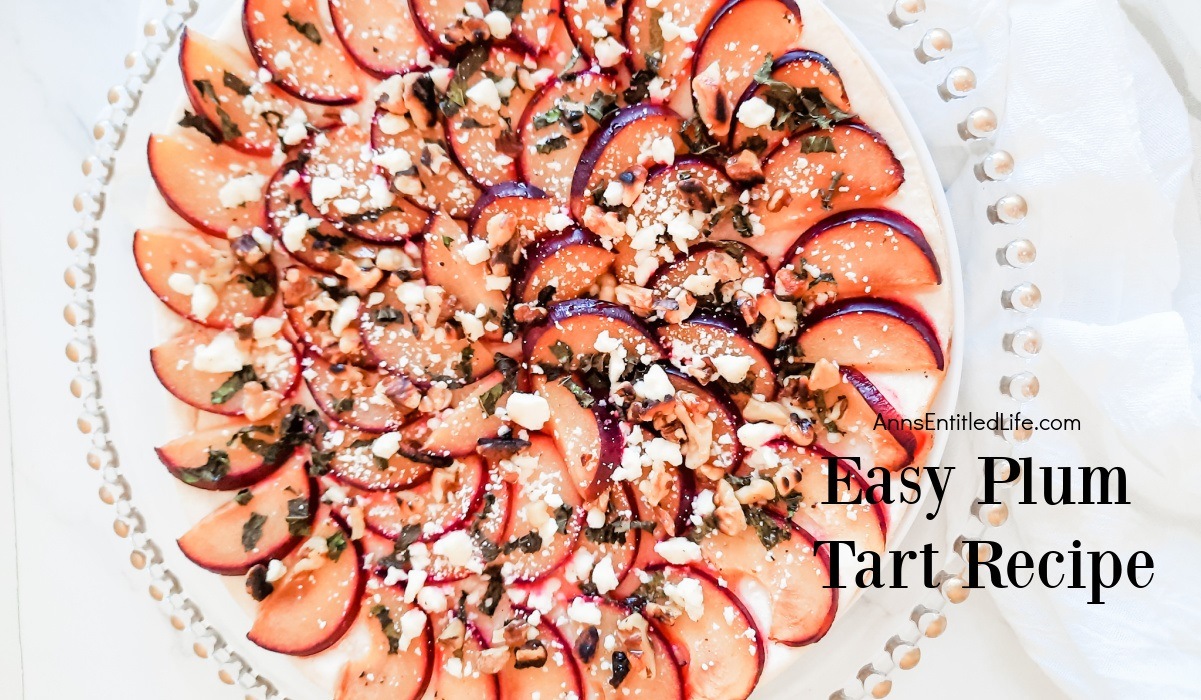 Easy Plum Tart Recipe