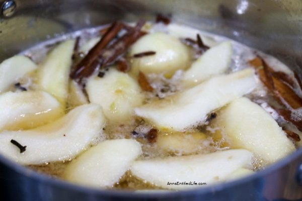 Canned Brandy Spiced Pears Recipe. 'Tis the season. If you have a lot of pears to preserve you will love this home canning recipe for pears. Rich and spicy, this canned pears recipe is the perfect way to preserve that fresh fruit bounty.