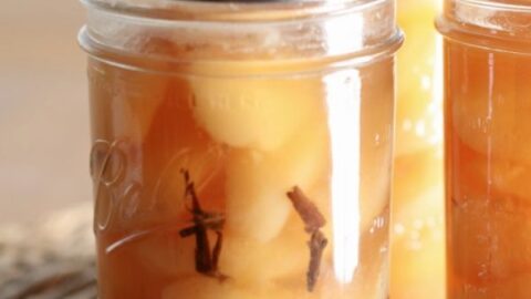 Canned Brandy Spiced Pears Recipe