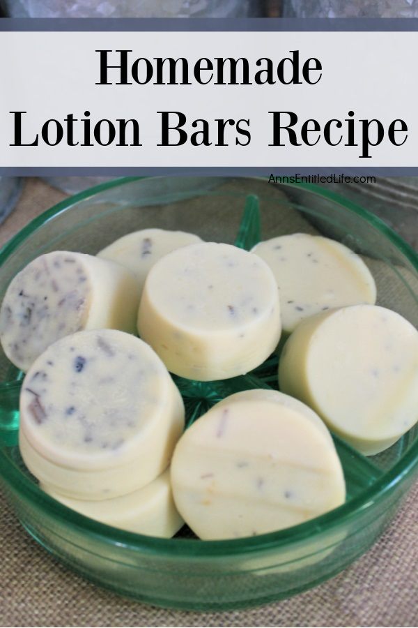 An Easy Lotion Bar Recipe - Countryside