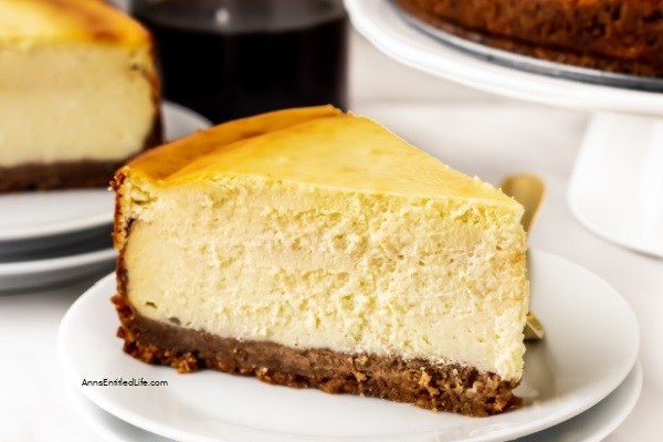 Sour Cream Cheesecake Recipe. This sour cream cheesecake recipe is creamy and delicious. Easy-to-make, your guests and family will love every tangy-sweet bite!