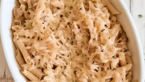 French Onion Pasta Bake Recipe