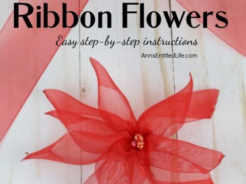 How To Make Ribbon Flowers