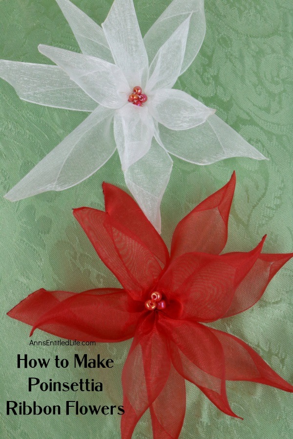 How To Make Ribbon Flowers