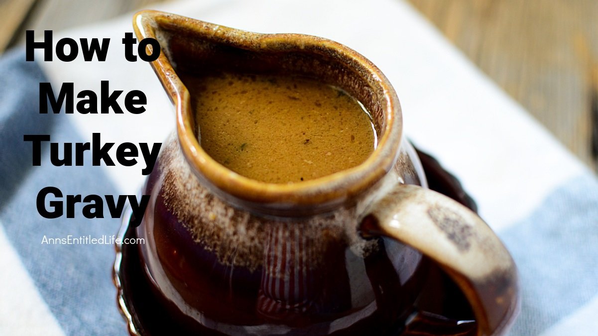 How to Make Turkey Gravy