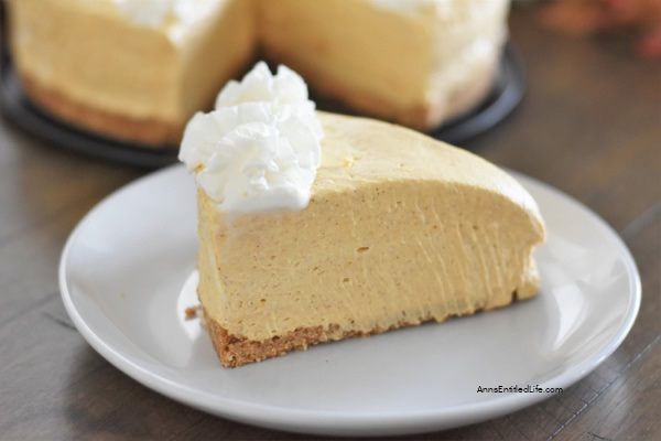 No-Bake Pumpkin Cheesecake Recipe. If you love pumpkin desserts, use these easy-to-follow step-by-step instructions to make this smooth and creamy no-bake pumpkin pie cheesecake! Full of fall flavors, this light, and airy no-bake cheesecake is so simple to make.