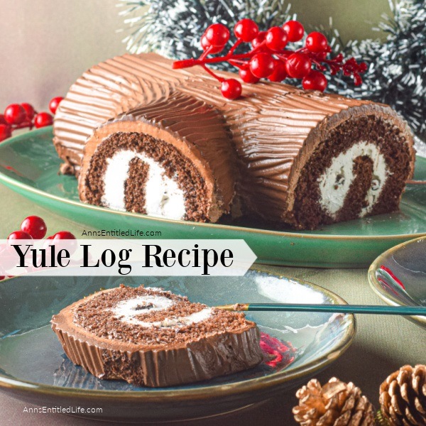 Yule Log Cake Recipe. Yule log cake is also known as Bûche De Noël in French. It is a delicious chocolate sponge cake filled with vanilla whipped cream and covered with chocolate ganache. Yule cake is a traditional Christmas cake that is decorated to resemble a log. This classic Christmas dessert is definitely a showstopper. It not only looks amazing but also it tastes absolutely divine.