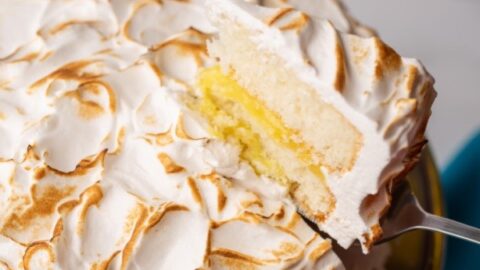 Lemon Meringue Cake Recipe