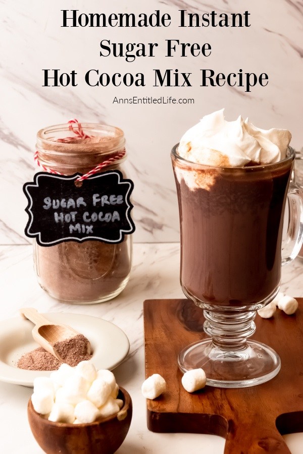 Instant Sugar Free Hot Cocoa Mix Recipe