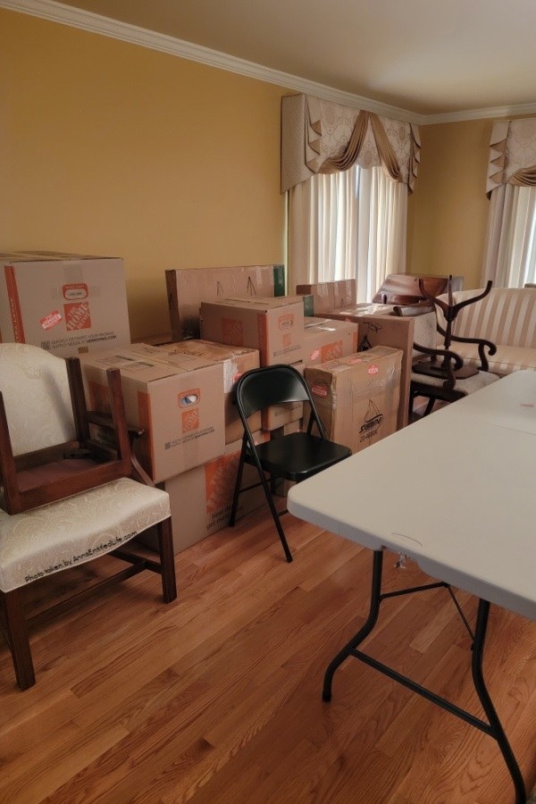 Our Out of State Move. This is a recap of our out-of-state move including what movers we used, how we packed, and how long the moving process took us to move from one state to our home in a new state. A long-distance move can be daunting, but with careful planning, it can be smooth and easy to accomplish.