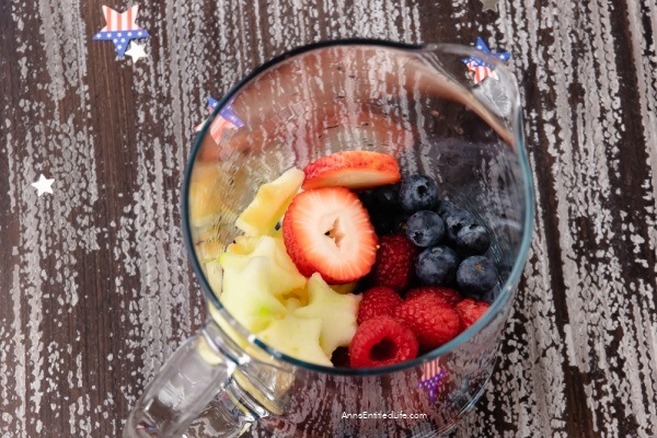 Red, White, and Blue Sangria Recipe. This Red, White, and Blue Sangria is simple to make. Bursting with juicy fruits and delicious flavors it is the perfect drink to celebrate Independence Day, Memorial Day, or any summer holiday.