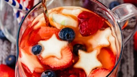 Red, White, and Blue Sangria Recipe