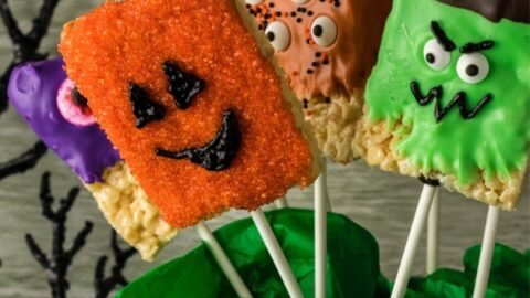 Easy Halloween Rice Crispy Treats Recipe