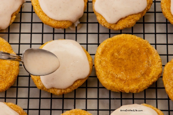 Pumpkin Sugar Cookies Recipe.These pumpkin sugar cookies are soft and chewy and packed with pumpkin flavor. Great for lunch boxes, dessert, Halloween parties, and your Thanksgiving table, these easy-to-make cookies are the perfect fall cookie!