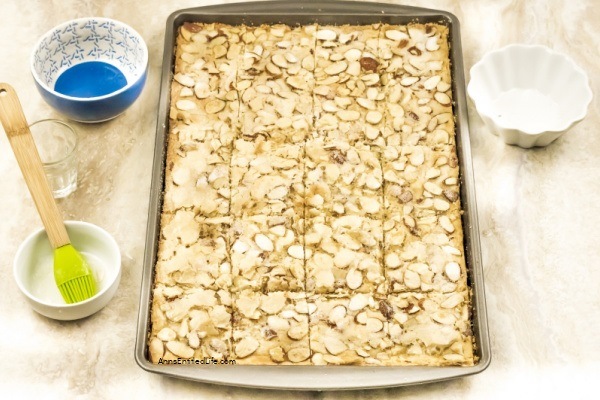 Dutch Almond Bars Recipe. Sweet, creamy butter, a hint of cinnamon, plus tasty almond goodness, make for a rich and delicious cookie bar recipe. These slightly crunchy Dutch almond bars keep for days!