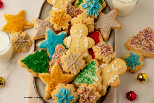 Kris Kringle Cookies and Frosting Recipe. This is a traditional Christmas cut-out cookie and frosting recipe! This Christmas cookie cut-outs recipe is easy-to-make. Perfect for your holiday cookie tray, Christmas cookie exchanges, or on a plate for Santa, these delicious holiday cookies are a family favorite.