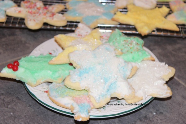 Kris Kringle Cookies and Frosting Recipe. This is a traditional Christmas cut-out cookie and frosting recipe! This Christmas cookie cut-outs recipe is easy-to-make. Perfect for your holiday cookie tray, Christmas cookie exchanges, or on a plate for Santa, these delicious holiday cookies are a family favorite.