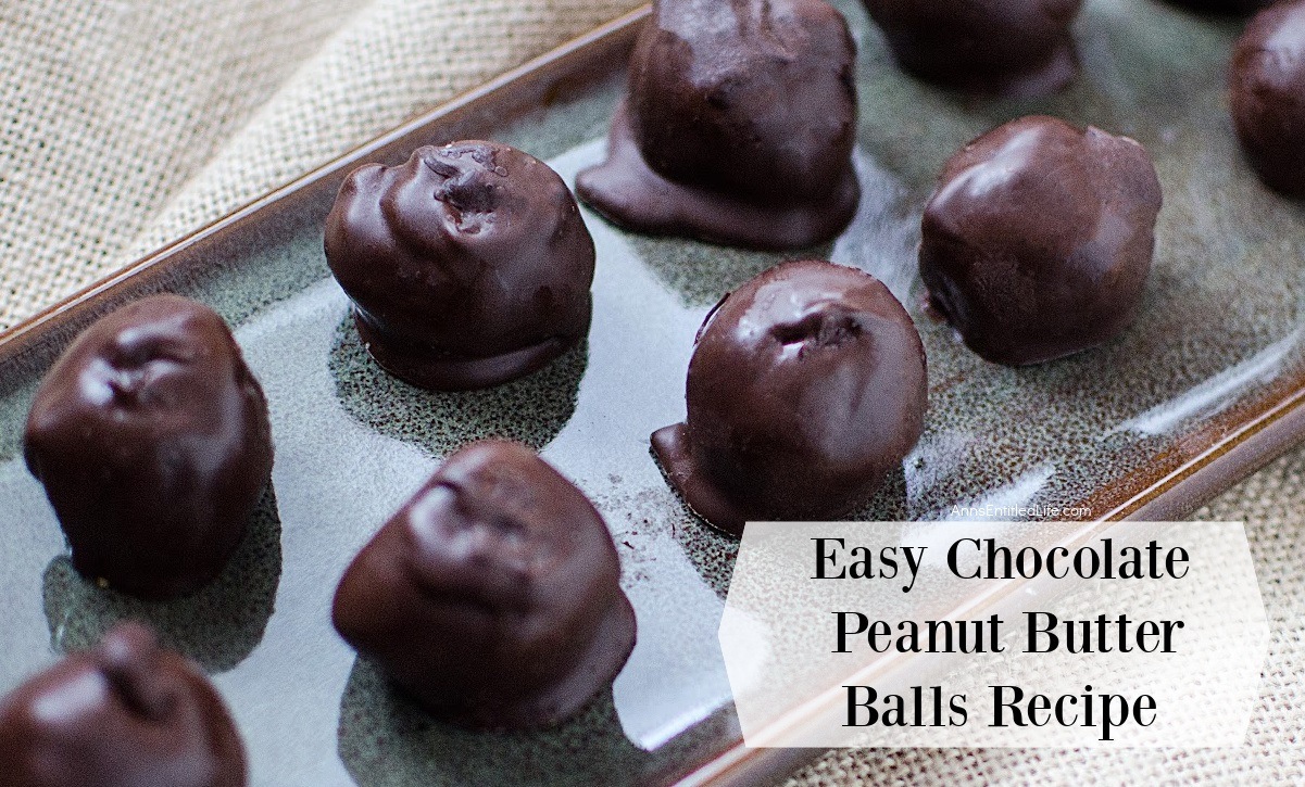 Easy Chocolate Peanut Butter Balls Recipe
