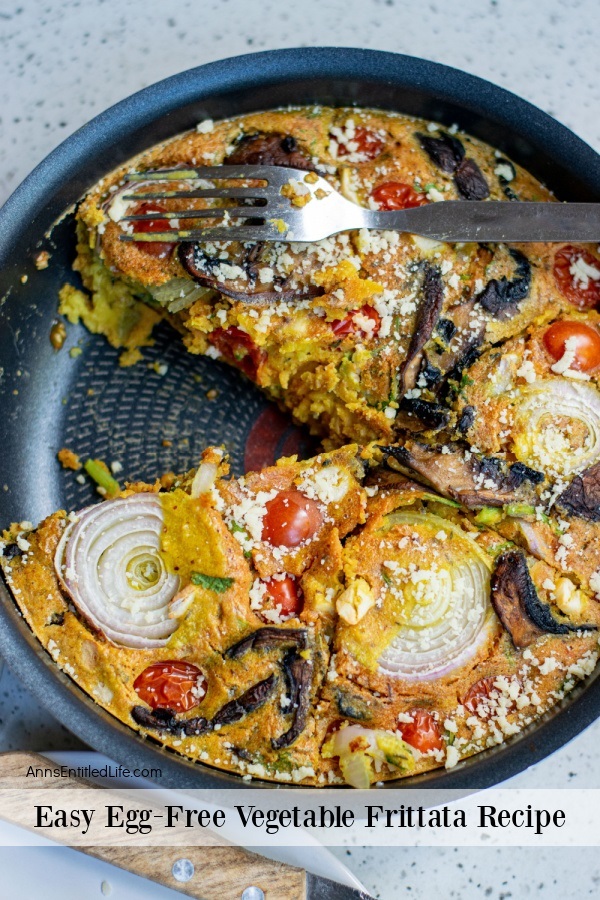 Easy Egg-Free Vegetable Frittata Recipe
