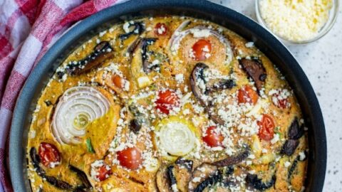 Easy Egg-Free Vegetable Frittata Recipe