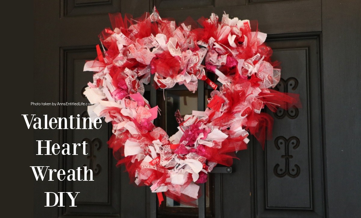 Valentine Heart Wreath DIY