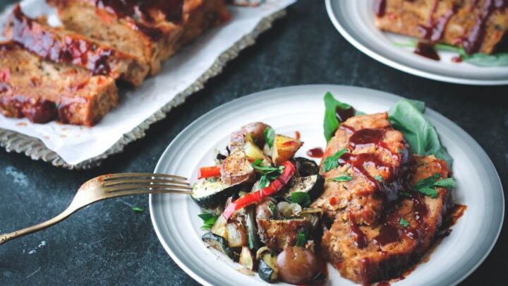 Image for Italian Meatloaf with Italian Roasted Vegetables