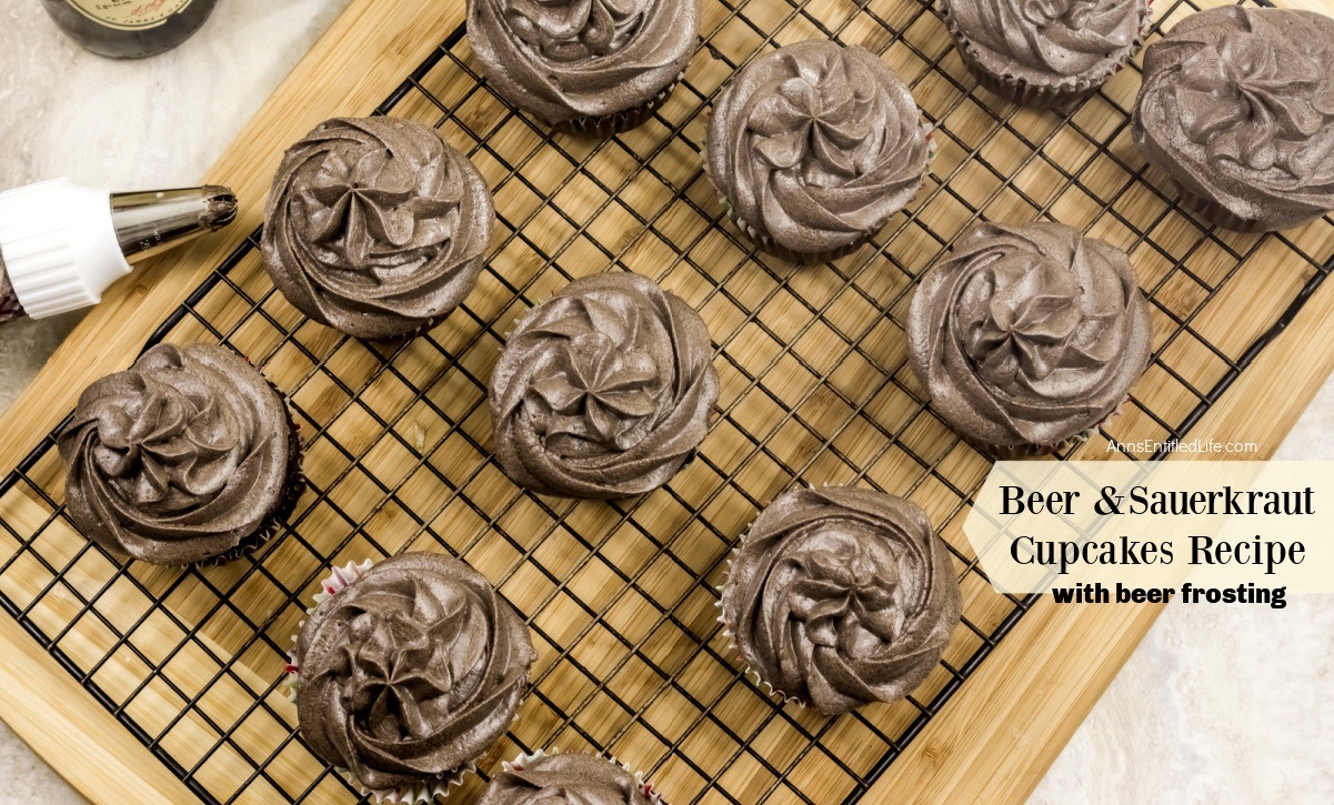 Beer and Sauerkraut Cupcakes Recipe