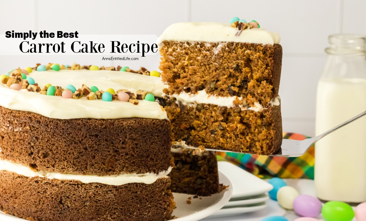 The Best Carrot Cake Recipe